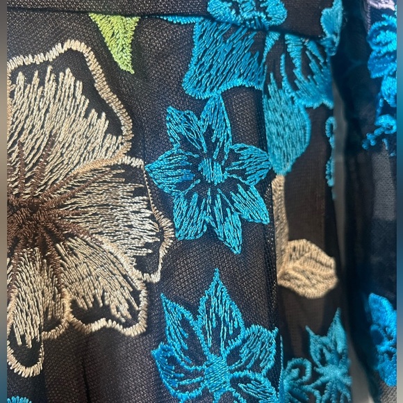 NWOT- Dress the Population- Beautiful embroidered Sample Dress. Size S. - Picture 4 of 5